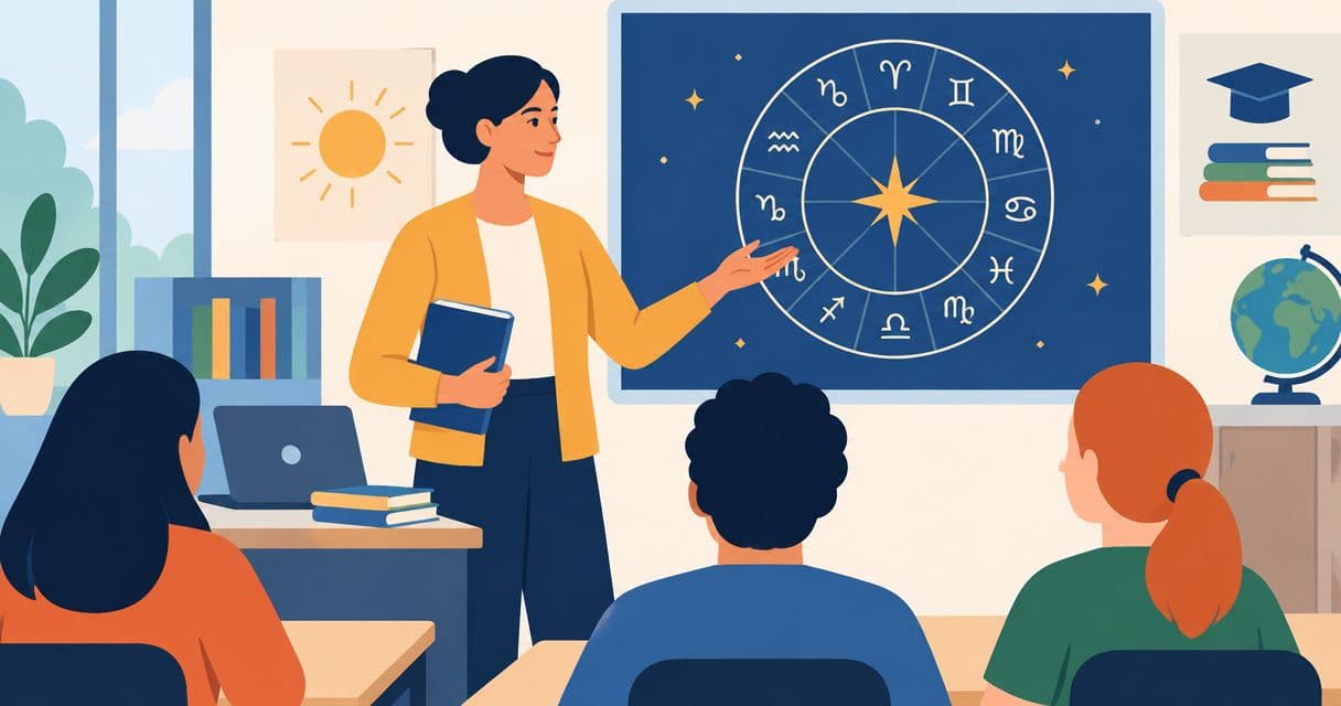 Astrologia della 10ª casa per insegnanti ed educatori: guida completa 2026
